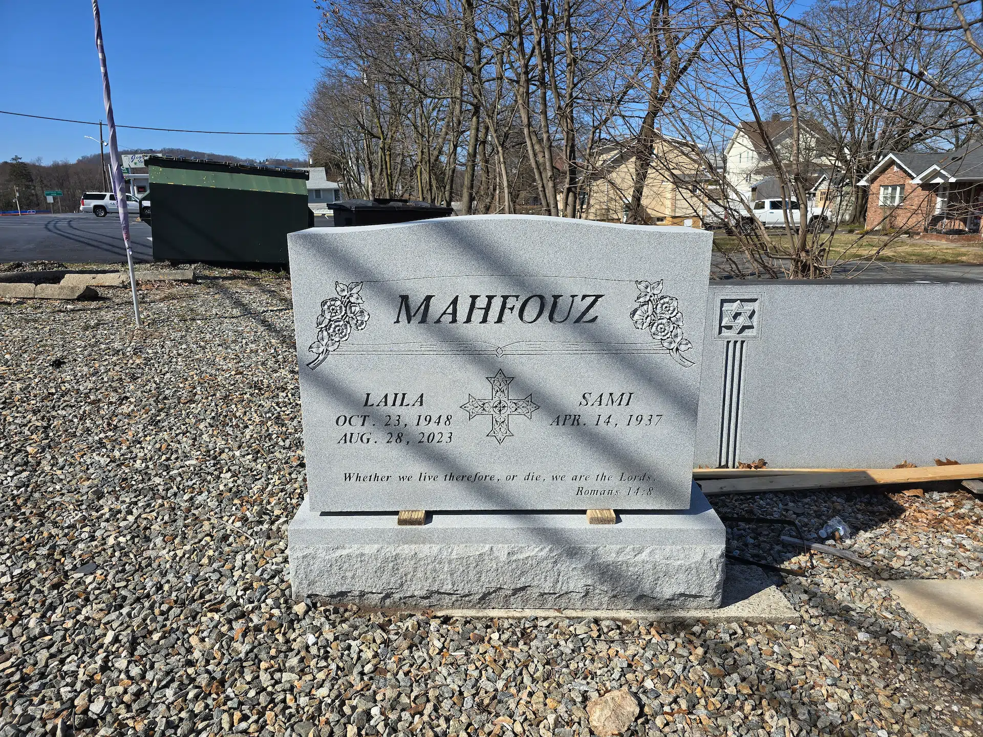 Granite Headstones Online hand-carved by Online Headstone Shop in NJ — image 1