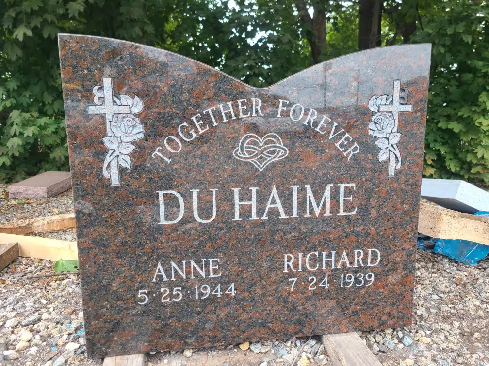 Granite Headstones Online hand-carved by Online Headstone Shop in NJ — image 2